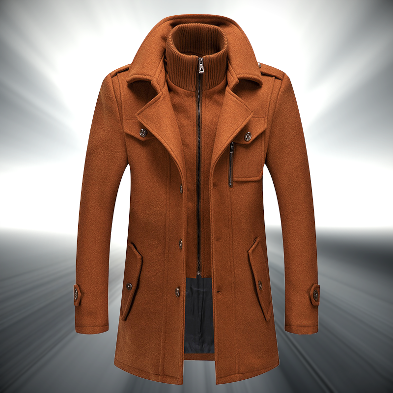 MAYFAIR Wool-Blend Overcoat — The Men's Edit