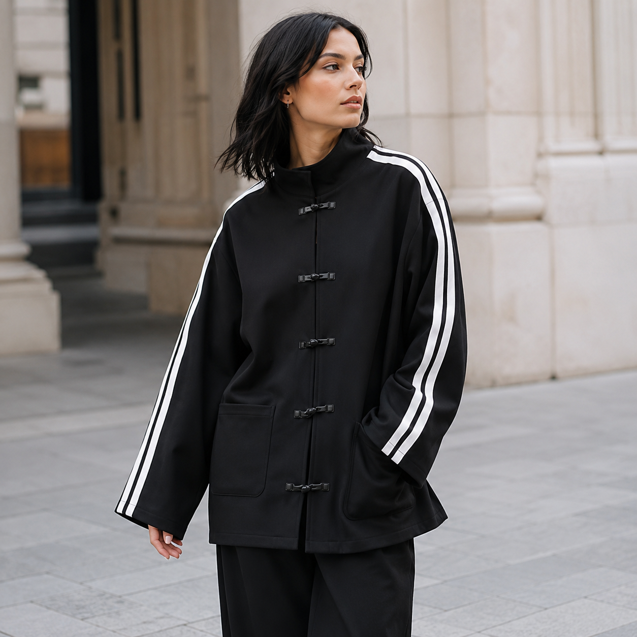 Lian Oversized Track Jacket