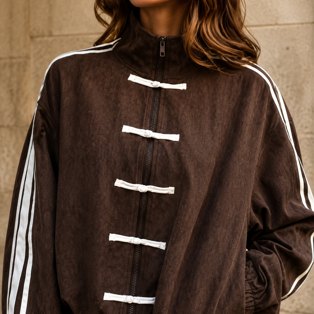 Lian Oversized Track Jacket