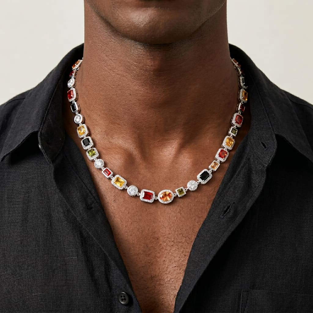ANTIBES Gemstone Necklace